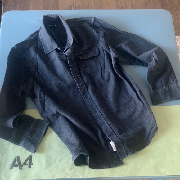 Five Four Other - Five Four Dark Blue Denim Dress Shirt